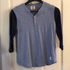 Abercrombie & Fitch baseball Henley medium